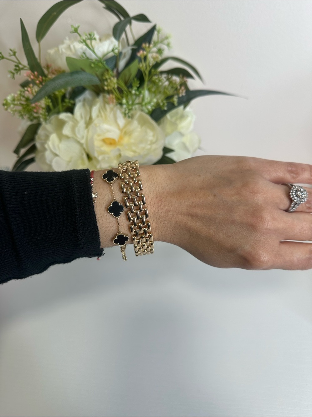 House of Harlow 1960 Gold Chain Bracelet With Box NWT
